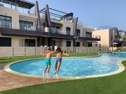 Higuericas Costa 412 - Rooftop terrace and pool view 300 m from beach