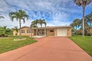 Tropical Cape Coral Home with Private Dock on Canal!
