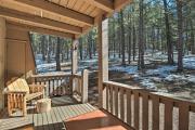 Rustic Condo with Patio Walk to Angel Fire Resort!