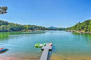 Nottely Lake Home with Hot Tub, Dock, Kayaks and Games