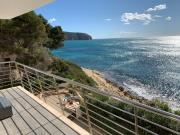 Moraira Sea front, first line, Air Conditioning, heating, First floor, 2 habs 4beds