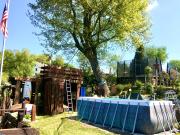 FRANKES LODGE Apartment mit Garten und Pool, 6 Einzelbetten, Parkplatz