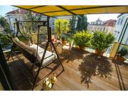 One bedroom appartement with city view enclosed garden and wifi at Split 1 km away from the beach