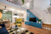 Colorful designer home in the heart of Budapest