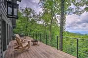 Luxe Jasper Cabin with Deck and Blue Ridge Mtn Views!