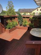 Lägenhet med 2 sovrum och uteplats