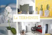Appartement "le Terminus " Gare-Cosy-Wifi 6 Personnes
