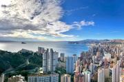High rise apartment on the 39th floor with private terrace and sea views
