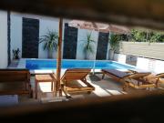 2 bedrooms appartement with private pool enclosed garden and wifi at Zadar 2 km away from the beach