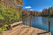 Festive Lakefront Escape Blue Ridge Holiday Home
