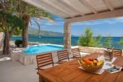 Luxury Beachfront Villa Gracia Grande with private pool at the beach in Orebic - Peljesac