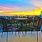 Modern apartment in Phuket of 75 m² with sea view on balcony