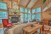 Rustic and Modern Home with Fire Pit on Tower Pond!