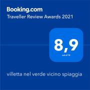 villetta nel verde vicino spiaggia