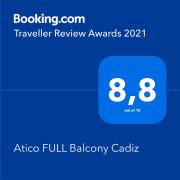 Atico FULL Balcony by Cadiz4Rentals