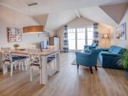 Dünenpark Binz - Komfortplus Ferienwohnung mit 1 Schlafzimmer und Balkon im Dachgeschoss 136