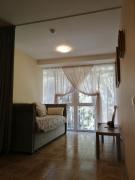 Family-friendly 2 rooms apartment with view to a forest