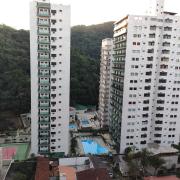 Apartamento Dulce Pitangueiras Guarujá com varanda