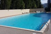 Studio, terrasse, piscine, plage, Les Minimes