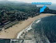 A pie de playa en Suances