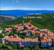 Apartment Branko with terrace, Old Town Labin