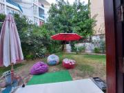 شقه سوبر لوكس دور ارضى بجنينه بالمعموره الشاطى lovely apartment at Mamora beach مع كارنيهات شاطى خاص