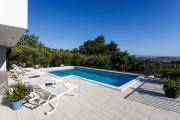 NEW! Modern Villa Elia with 40sqm heated pool, 3 bedrooms, and Split city views