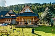 Domek drewniany luxury cottage Dabrowa