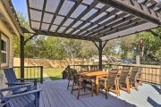 Fredericksburg Getaway with Covered Deck and Fire Pit!