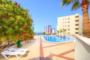 2 bedrooms appartement with shared pool enclosed garden and wifi at Santa Cruz de Tenerife 1 km away from the beach