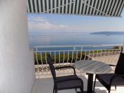 Studio apartment in Moscenicka Draga with sea view, terrace, air conditioning, WiFi 4364-2