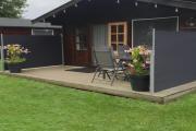 tHoefijzer Luxere Blokhutten 5 pers en Mini Camping