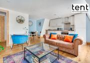 Bright, Stylish Two Bedroom Apt in Town Centre with Free Parking at Tent Serviced Apartments Chertsey Bright, Stylish Two Bedroom Apt in Town Centre with Free Parking at Tent Serviced Apartments Chertsey