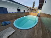 0005.02 - Maranduba - Chalé - 1 Dorm - 6 Pess - 3 Quadras Do Mar - Piscina Coletiva - WIFI - Ar Condicionado