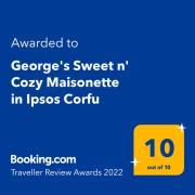Georges Sweet n Cozy Maisonette in Ipsos Corfu