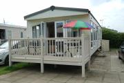 8 berth caravan at manor park hunstanton free wifi