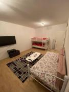 Gemütliche Wohnung mit Smart-TV und großem Balkon