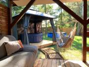 DOM LAS 3-natura, relaks, jacuzzi, ognisko, Jeziorsko