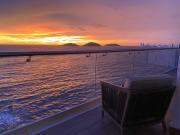 BOCA DE CIELO Departamento frente al mar con ocasos increíbles
