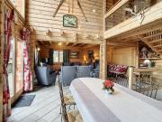 Grand chalet confortable à Demi-Quartier, 13 couchages - FR-1-560-36