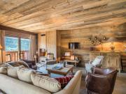 Appartement skis aux pieds avec espace bien-être, 3 chambres, cheminée, et terrasse à Méribel - FR-1-565-3