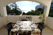 2 bedrooms appartement with sea view enclosed garden and wifi at Zadar