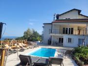 Ferienwohnung mit Pool Kroatien mit Meerblick und Pool