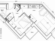 Appartement cosy 45 pers, proche des pistes - FR-1-455-172