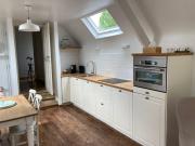 Rustig appartement in het groen met terras