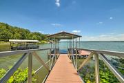 3,000 Sq Ft A-Frame Home on Kentucky Lake with Dock!
