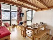 Duplex agréable 2 pièces - Au pied des pistes, balcon ensoleillé, pour 6 personnes - FR-1-344-745