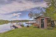 Lakefront New Auburn Apartment with Shared Dock