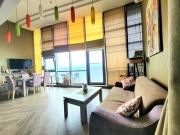 2 levels penthouse with a SUNSET SEA VIEW! Balcony and window 8x4m!