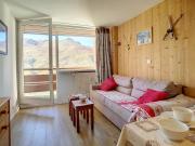 Duplex 2 pièces rénové, au pied des pistes avec balcon - FR-1-344-925